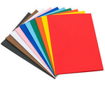 Großsortimente Tonpapier 50x70 cm 130g/qm farbig sortiert